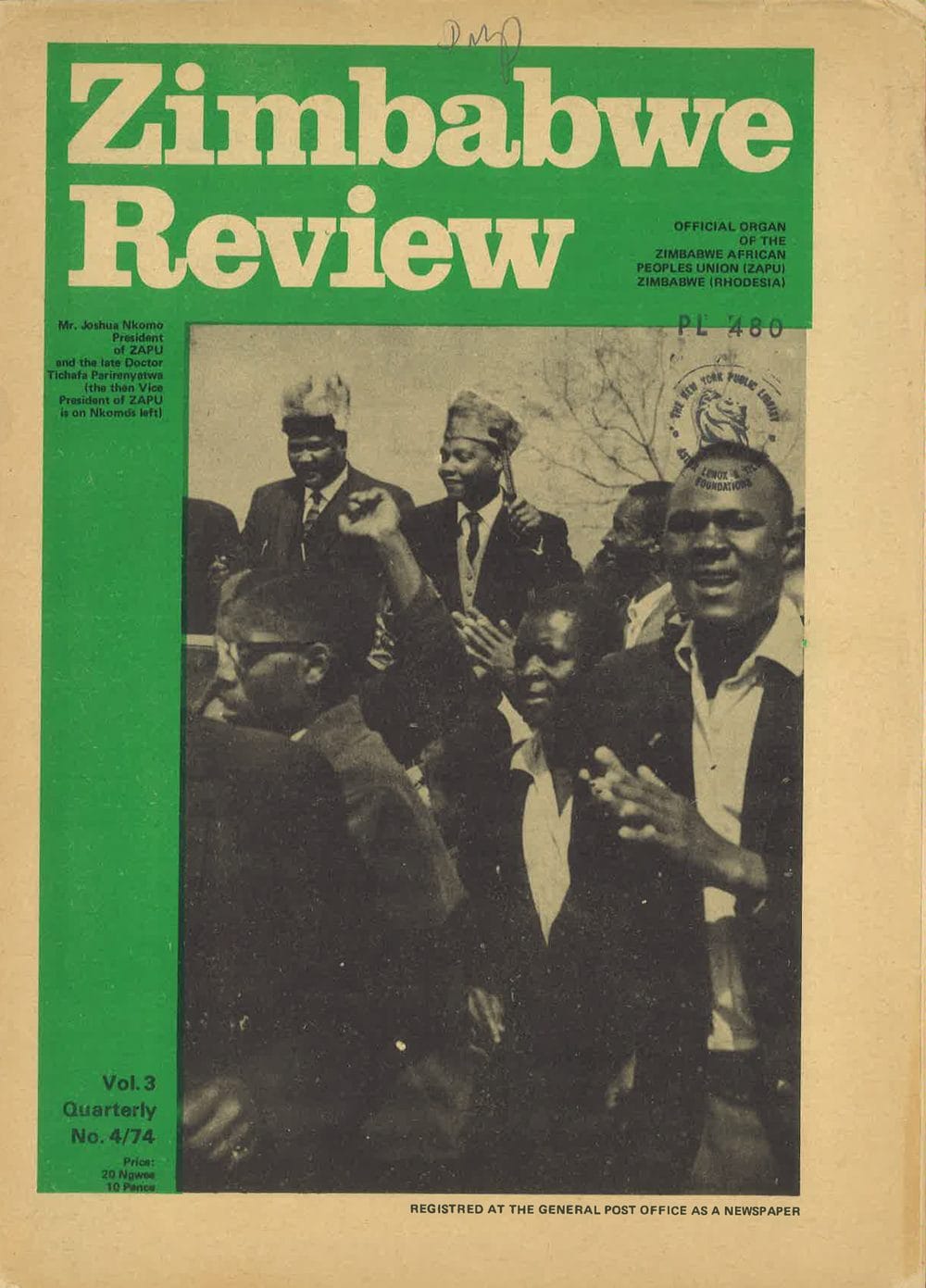 Zimbabwe Review: A quick look at 1974 (ca. 1974) | PAMUSOROI!