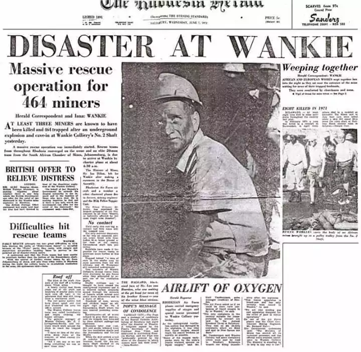 The Wankie Coal Mine Disaster (ca. 1972)