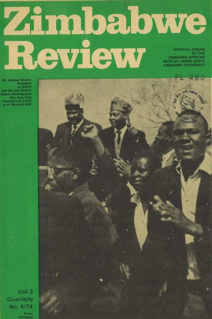 Zimbabwe Review: A quick look at 1974 (ca. 1974)